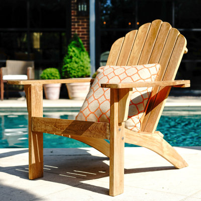 Chaise Adirondack en teck Coyne