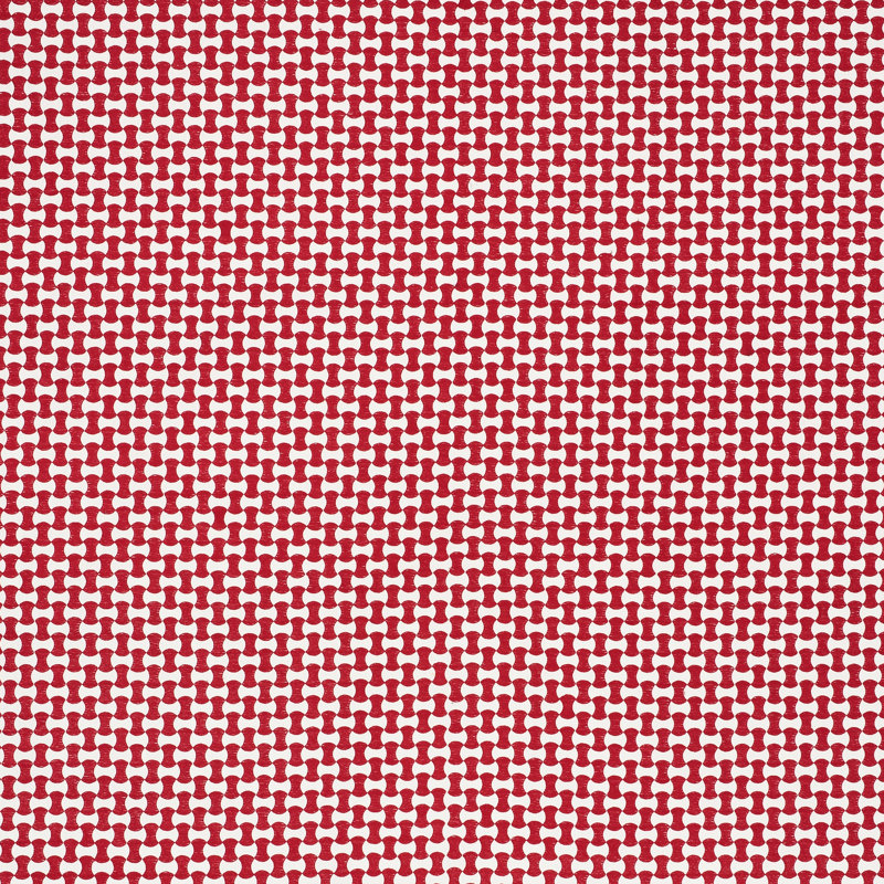 Tissu de broderie Nolita, Rouge