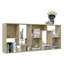 161cm H x 67cm W Geometric Bookcase-999267341