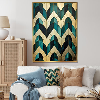 " Emerald And Golden Arches II "