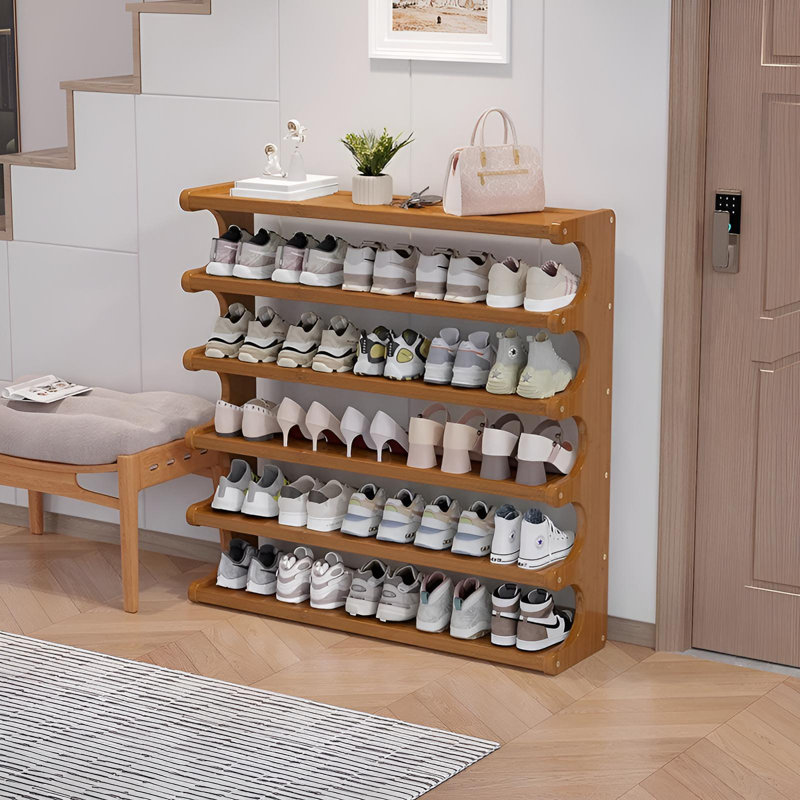 U-Shaped Simple Shoe Rack, Multi-Layer Storage