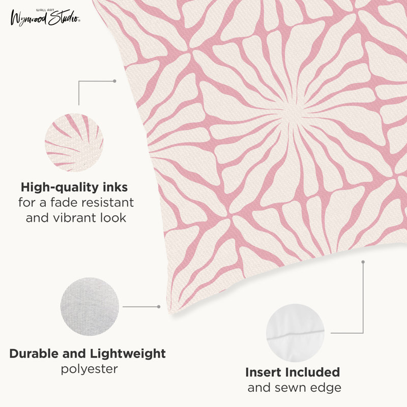 Floral Throw Pillow