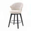 Tabouret de bar en chenille-126139073