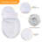 Round Acrylic Wall Sconce LED Bedroom Lamp-105509805