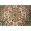 Tapis traditionnel rétro géométrique 6 x 9