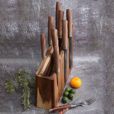 Frieling Magnetic Knife Block, Oak Wood, 11 X 3.5