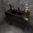 Golitz 42'' Single Bathroom Vanity with Stainless Steel Top-309173283
