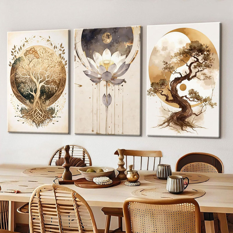 3 Piece Wrapped Canvas Print