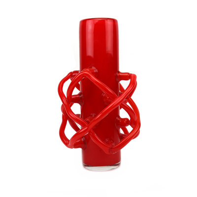 Saturn Handmade Glass Table Vase