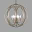 Lustre de globe 6 lumières de style bougie Claude