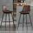Borna Bar Stools Set of 2, Counter Height Bar Stools-825361132-825573022