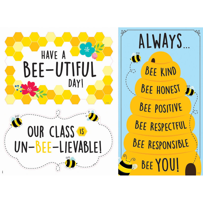 Ensemble de babillards Creative Teaching Press Busy Bees