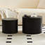 Ensemble de 2 tables gigognes