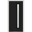 Porte d'entrée pré-suspendue peinte en fibre de verre à 1 lumière Spotlight-40615125-40615140-102403730