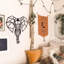 Elephant Wall Décor , Animal wall Decor, Geometric Design , Metal Home Decoration-1764687395