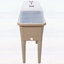 Lit de jardin surélevé avec couvercle de serre transparent ventilé, jardinière surélevée pour légumes et fleurs, polyvalent et durable-283552577-283552580