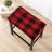 Bar Stool Cover Rectangle Set Of 4 Printed Stretch Counter Height Bar Stools Slipcovers Saddle Stool Slipcover Bench Seat Protector Backless Bar Stools Covers For Kitchen Counter