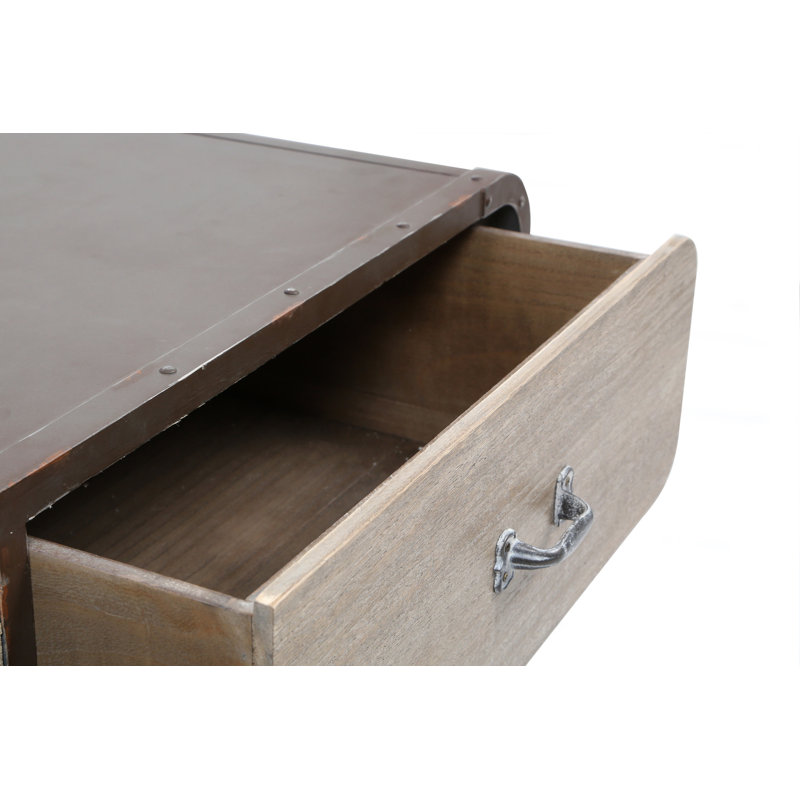 Rio Vista Wheel Coffee Table with Storage
