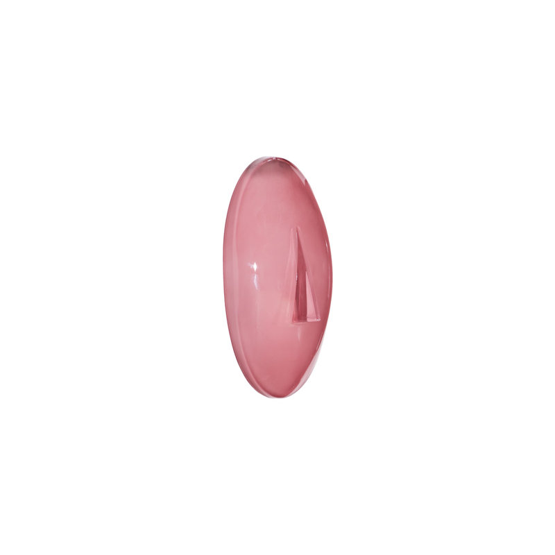 Oval Cycladic Wall Art, Blue, Pink