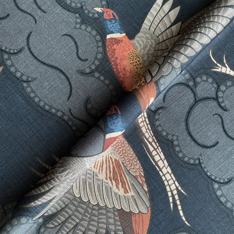 Equestrian Barrett Ink Fabric