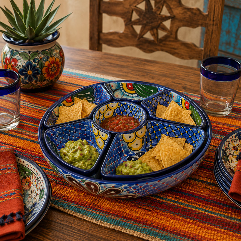 Gather Round Circular Serving Platter
