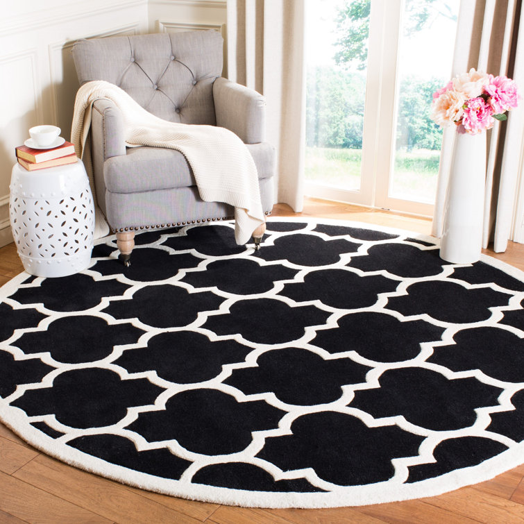 Carolene Hand Tufted Wool Geometric Rug