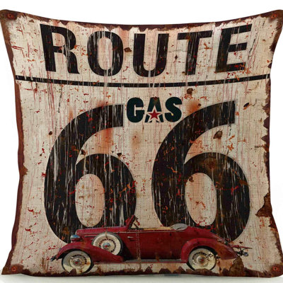  Coussin intérieur / extérieur Route 66