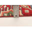 Tapis unique en laine noué à la main 6 pi 10 po x 10 pi 3 po nouvel âge Odeth en rouge / brun / vert
