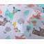 Ensemble de courtepointe réversible en coton avec imprimé de cerfs p-xl1804-1310403686
