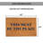 This Must Be the Place 30 x 20 Door Mat