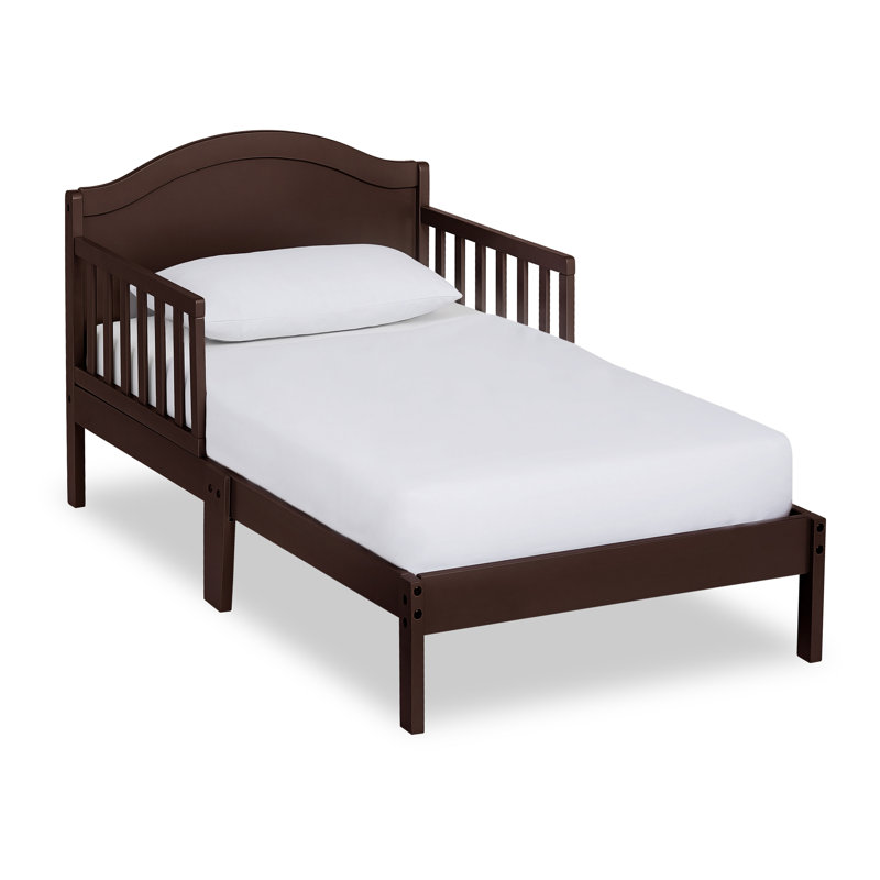 Sydney Toddler Solid Wood Bed by Dream On Me, Espresso