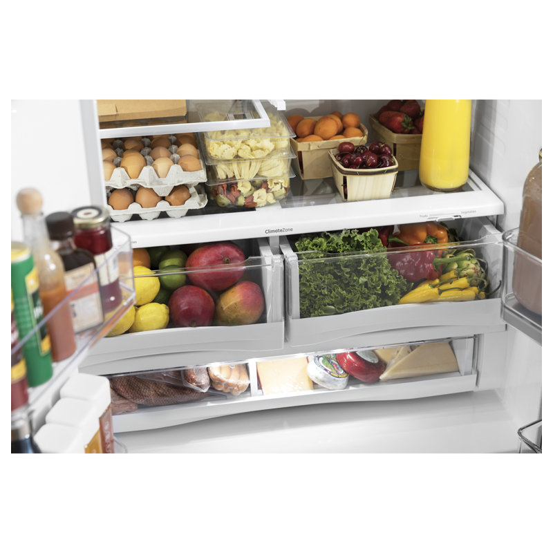 36" Energy Star® French Door 22.1 cu. ft. Refrigerator with Hands-free Autofill, Fingerprint Resistant Stainless Steel