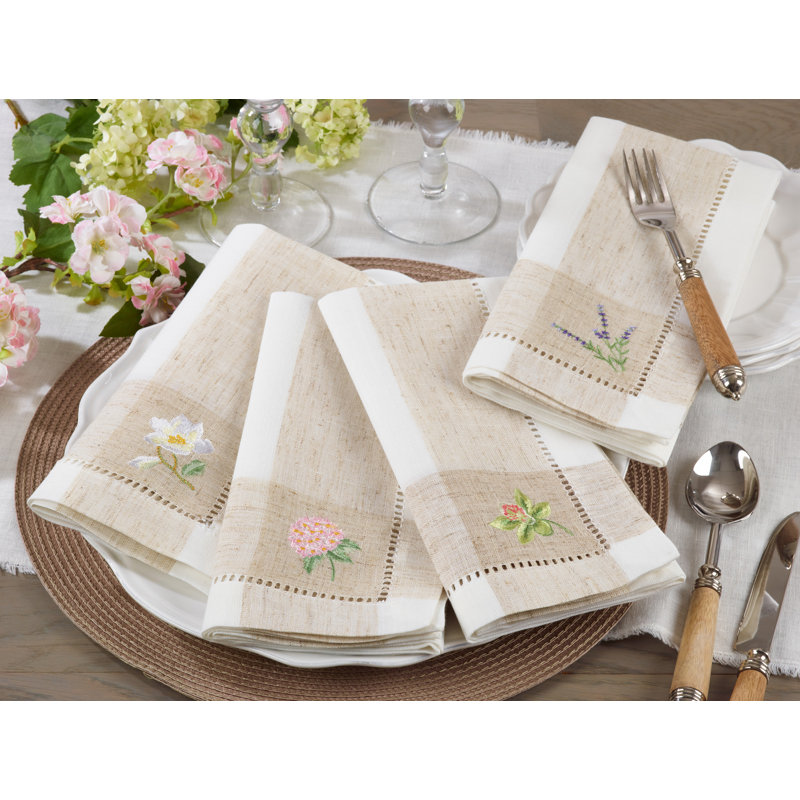 Serviette 20" hemstitch table Sweetwater
