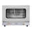 19 in. Countertop Convection Oven for Quarter-Size Pans with 3 Racks 1440W of Power in Stainless-Steel, 0.8 cu. ft.