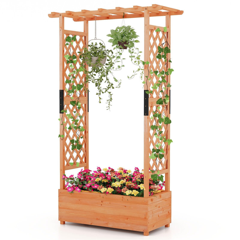 Meno Wood Raised Garden Bed