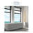 Studio Portia 66.93'' x 28.35'' Soaking Resin Stone Bathtub