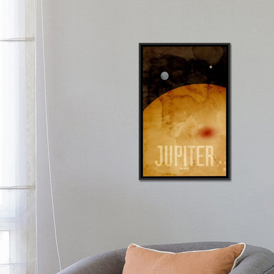 « the planet jupiter »-, impression sur toile sans cadre Karlskrona