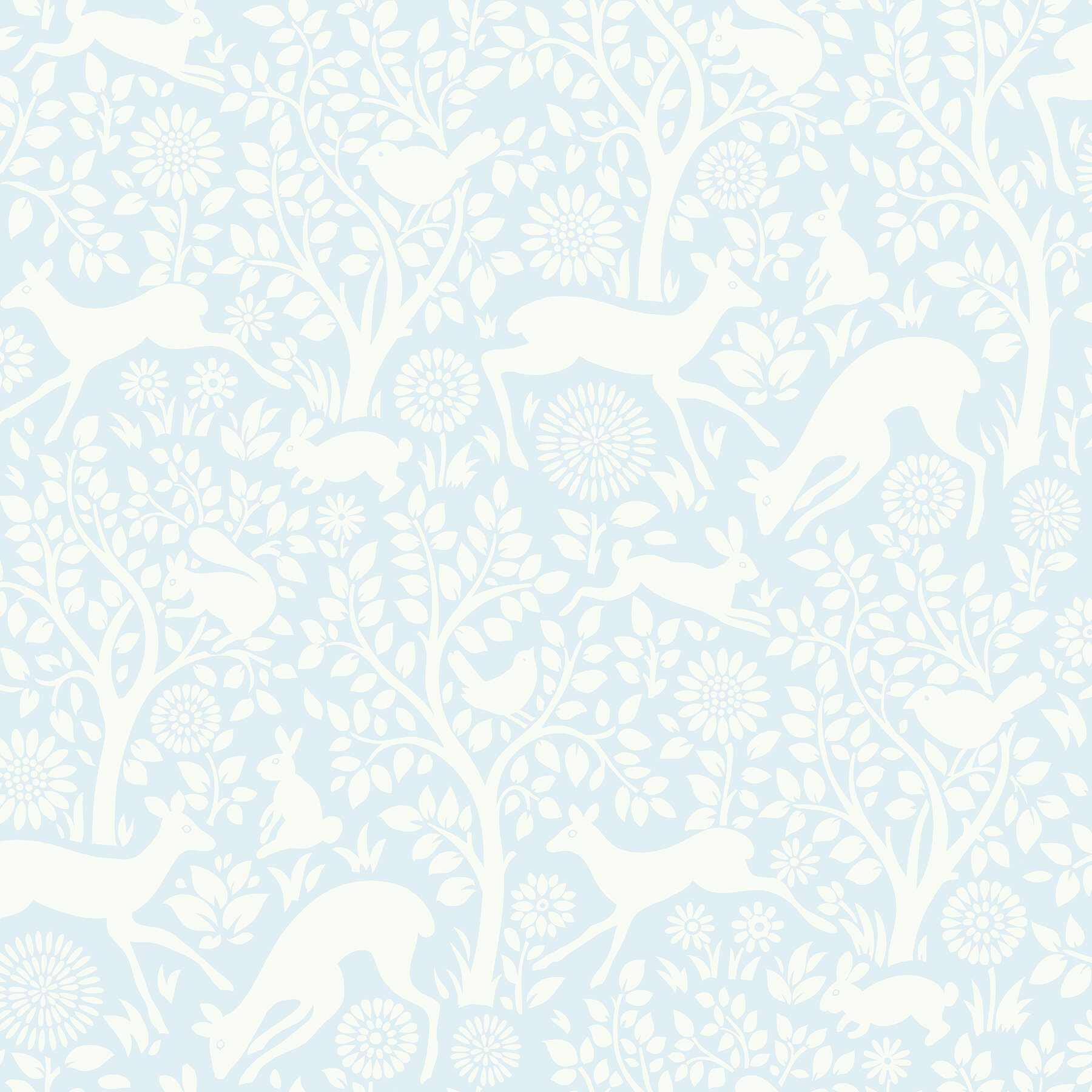 Brewster Home Fashions Anahi Forest Fauna Neutral Wallpaper | DecoratorsBest