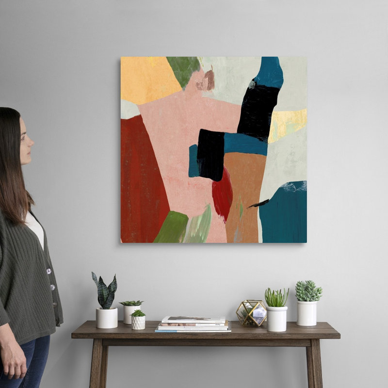 Reproduction d’art sur toile, "Afloat II" par Tom Reeves, Toile tendue, H 30 po x l 30 po x P 1,25 po