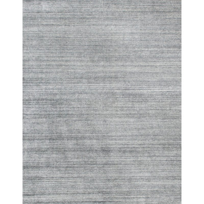 Area Rug in Silver