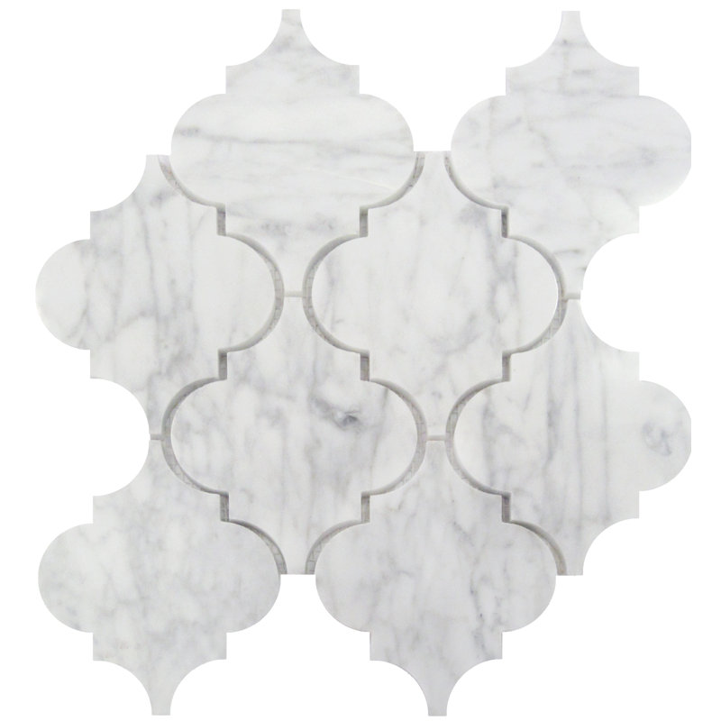 5" x 6" Marble Versailles Mosaic Wall & Floor Tile