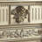 59 Inch Classical Electric Fireplace, Carved, Remote-1321317275
