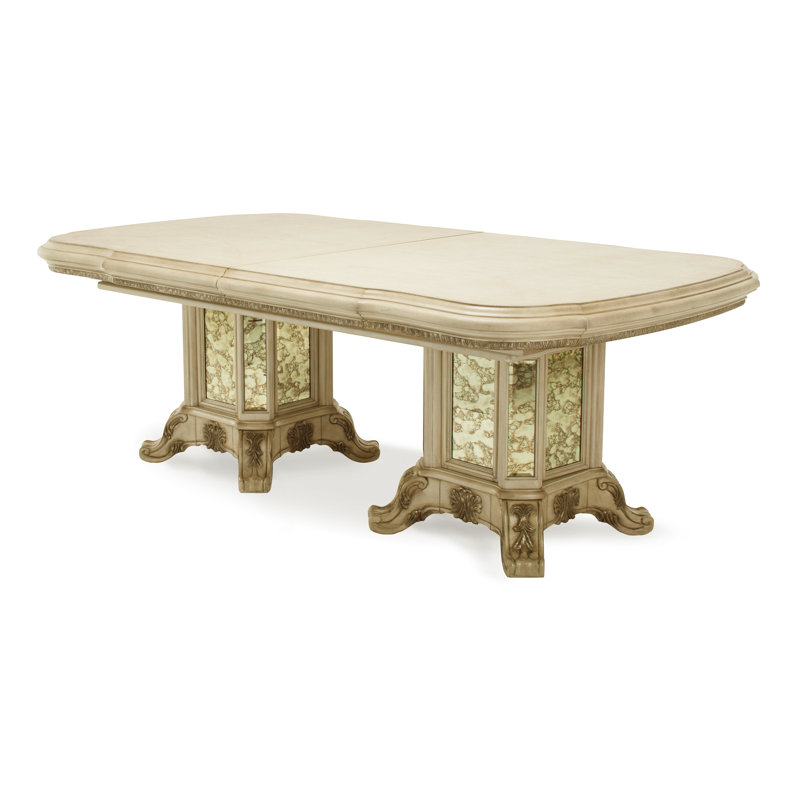  Platine De Royale Extendable Dining Table - Champagne , Champagne