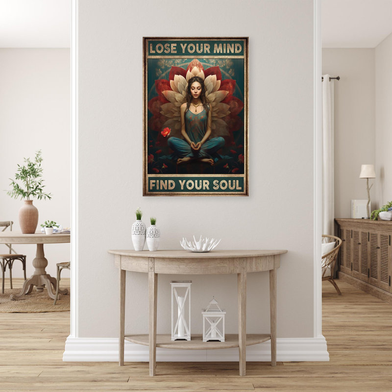 «Like Lose Your Mind Mind», impression sur toile, H 36 po x l 24 po x P 1,25 po