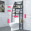 Oldaker Metall Freestanding Over The Toilet Storage-249494544