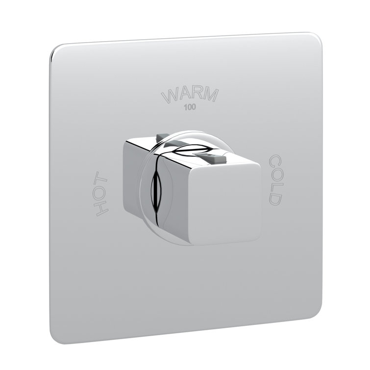 Quartile™ 3/4" Thermostatic Trim without Volume Control