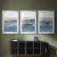 «Merging the Ocean I», impression sur mesure encadrée de qualité supérieure - 3 pièces-1167405607-1167405601