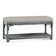 Banc de rangement en osier Summer Retreat