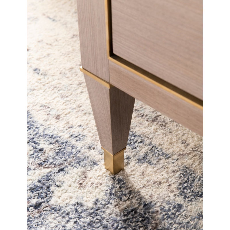 Morris 6 - Drawer Dresser, Taupe Gray