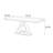 Luxury modern rectangular dining table-107361132